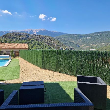 Les Villas Dorees - Villa Soleil Face Au Mont Ventoux Plaisians Exterior foto