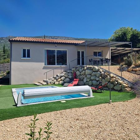 Les Villas Dorees - Villa Soleil Face Au Mont Ventoux Plaisians Exterior foto