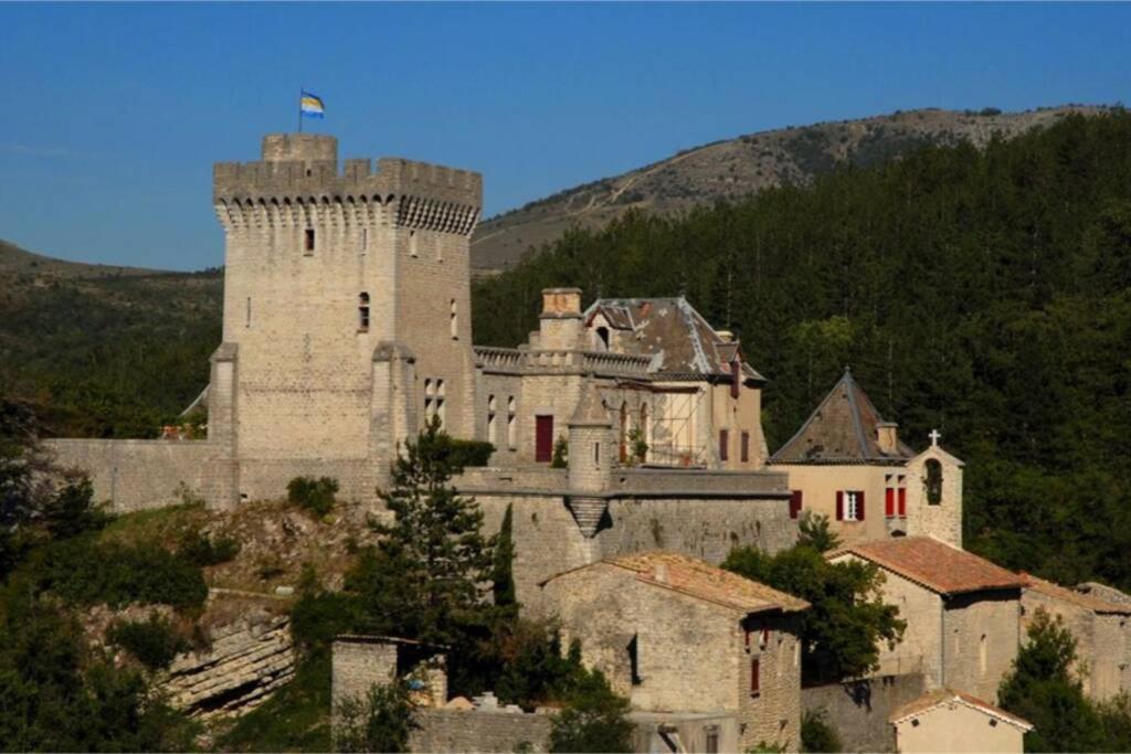 Les Villas Dorees - Villa Soleil Face Au Mont Ventoux Plaisians Exterior foto