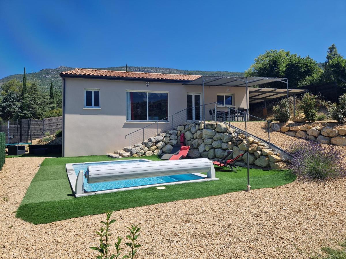 Les Villas Dorees - Villa Soleil Face Au Mont Ventoux Plaisians Exterior foto
