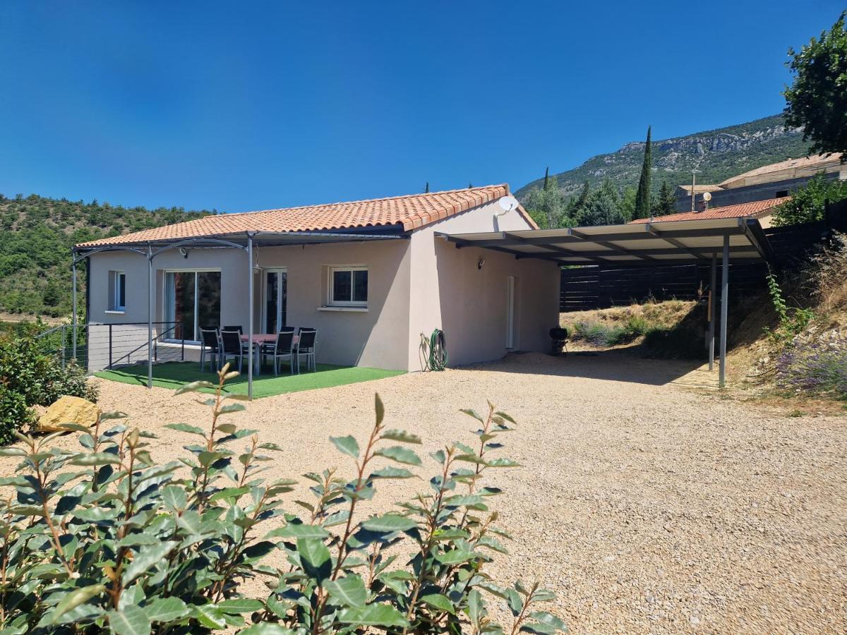 Les Villas Dorees - Villa Soleil Face Au Mont Ventoux Plaisians Exterior foto
